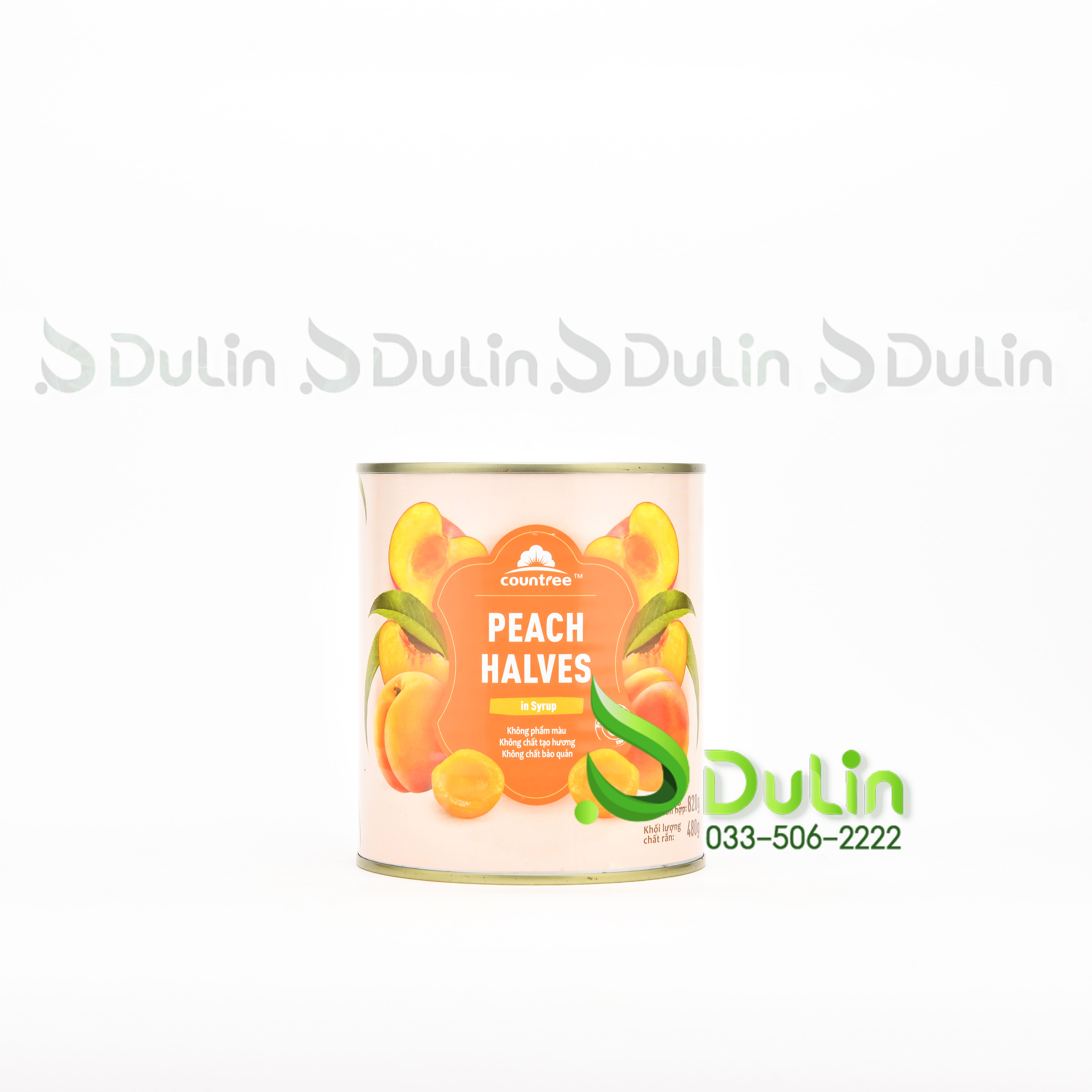 Đào COUNTREE Halves 820gr 12 Hộp/Thùng