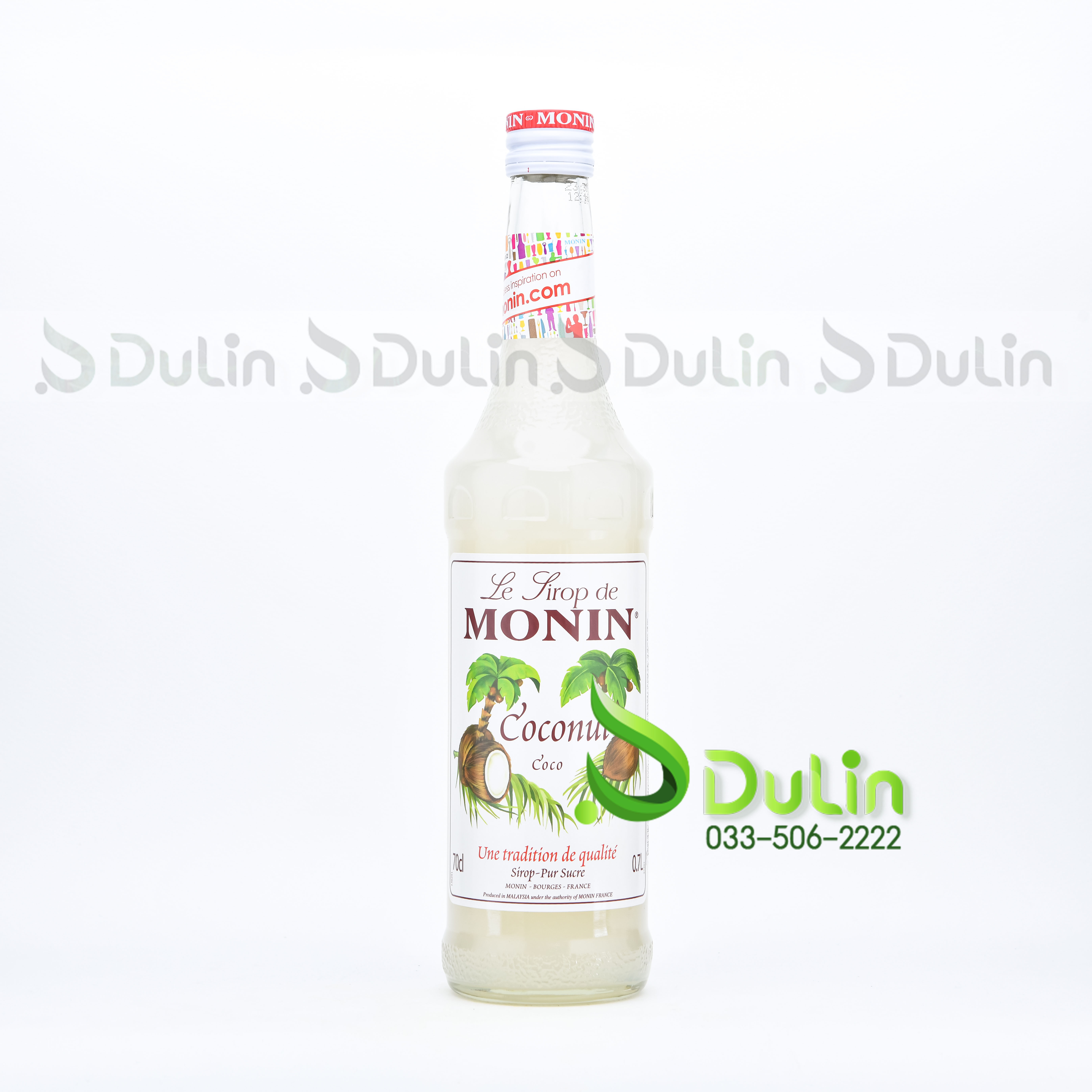 Siro MONIN Dừa (Coconut) 700ml 6 Chai/Thùng