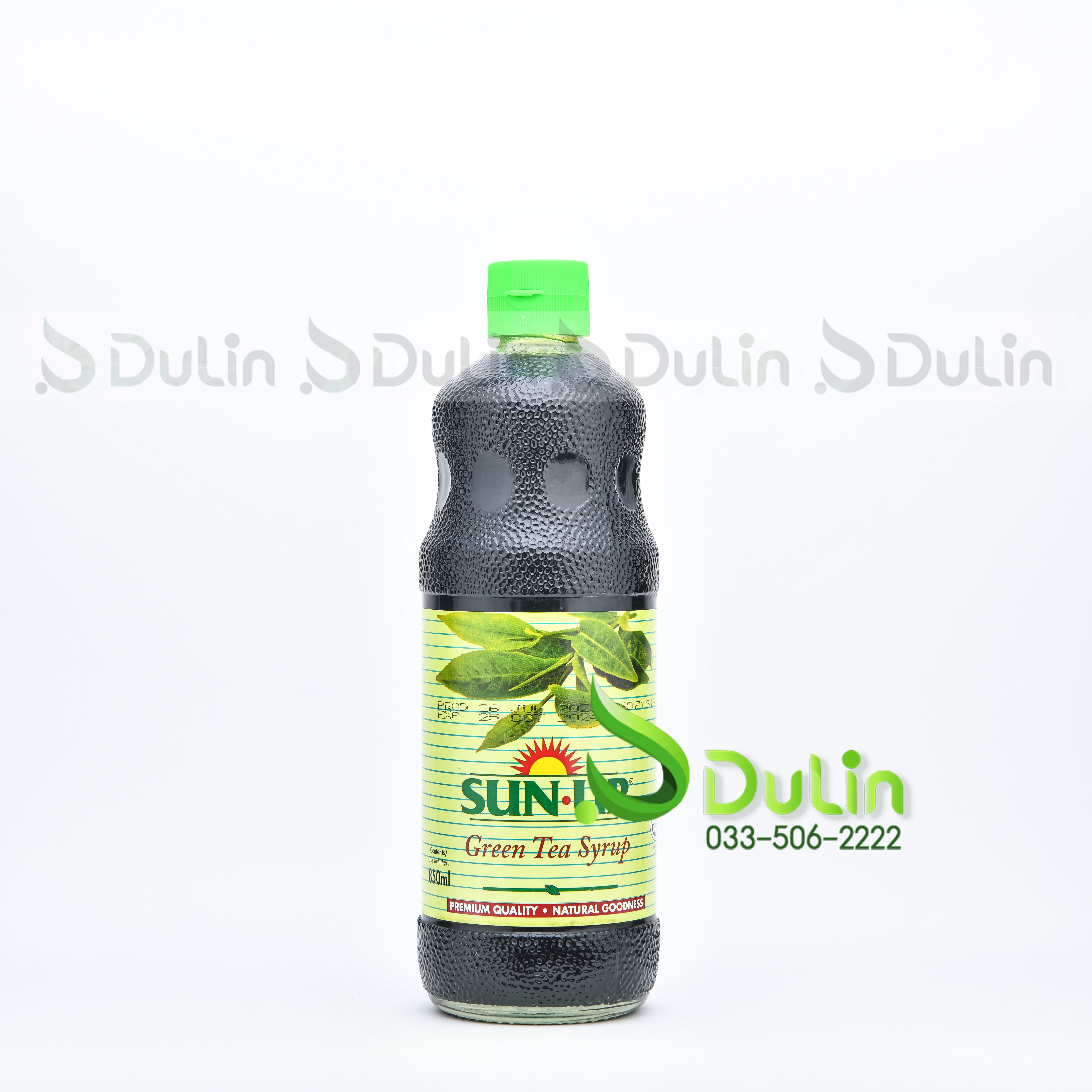 Siro SUN-UP Trà Xanh 850ml 6 Chai/Thùng