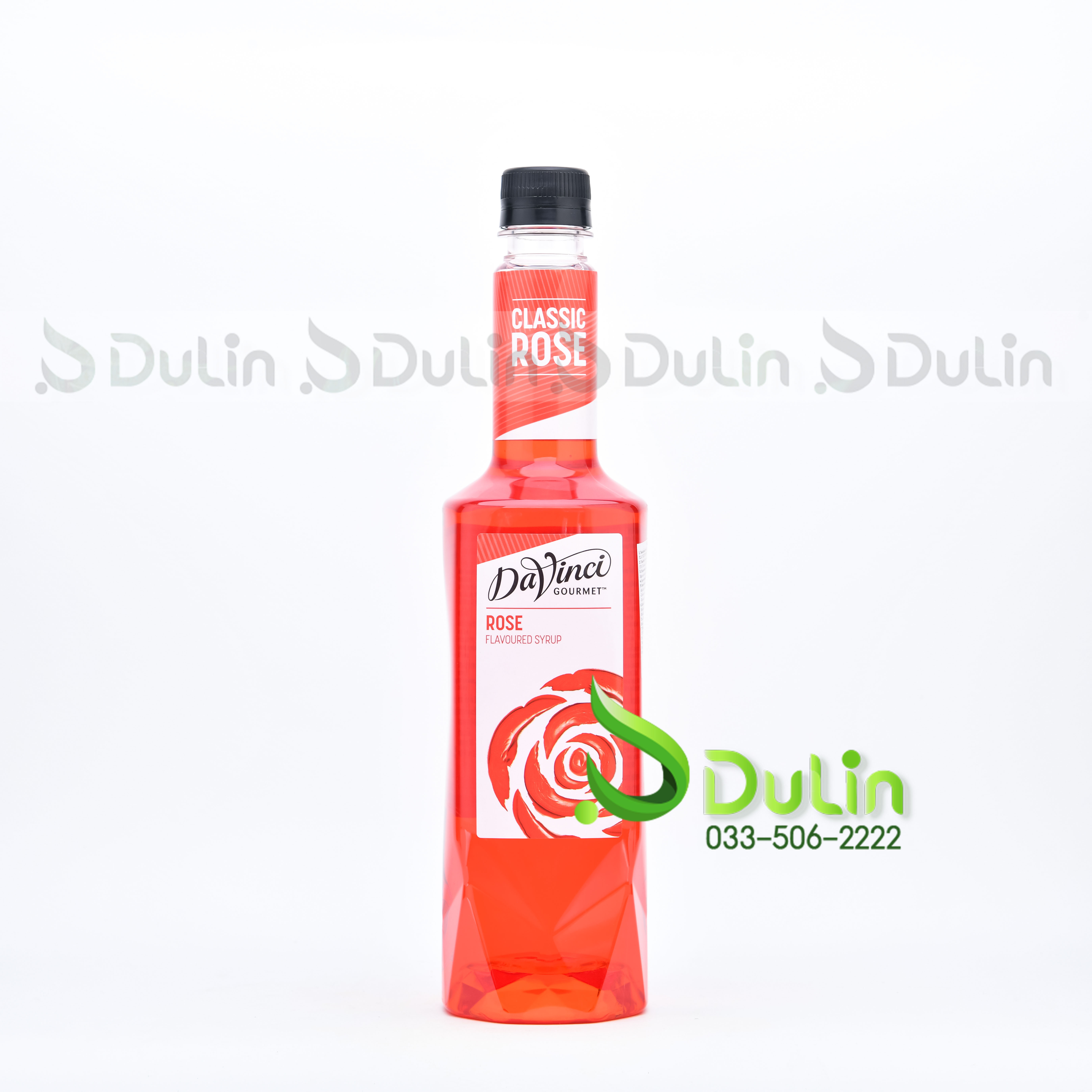 Siro DAVINCI classic hoa hồng (Rose) 750ml 12 Chai/Thùng