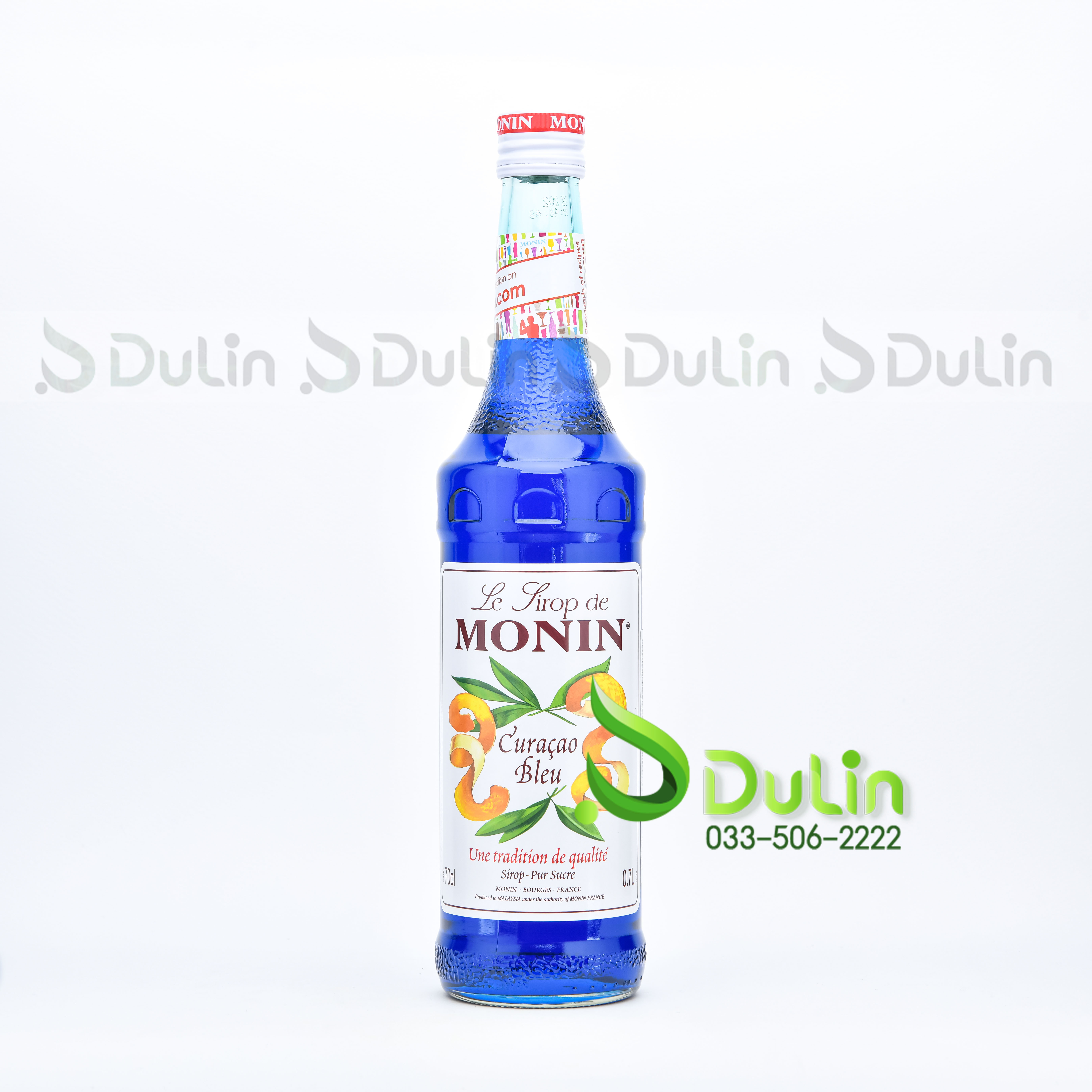 Siro MONIN Bạc hà xanh (Green Mint)  700ml 6 Chai/Thùng