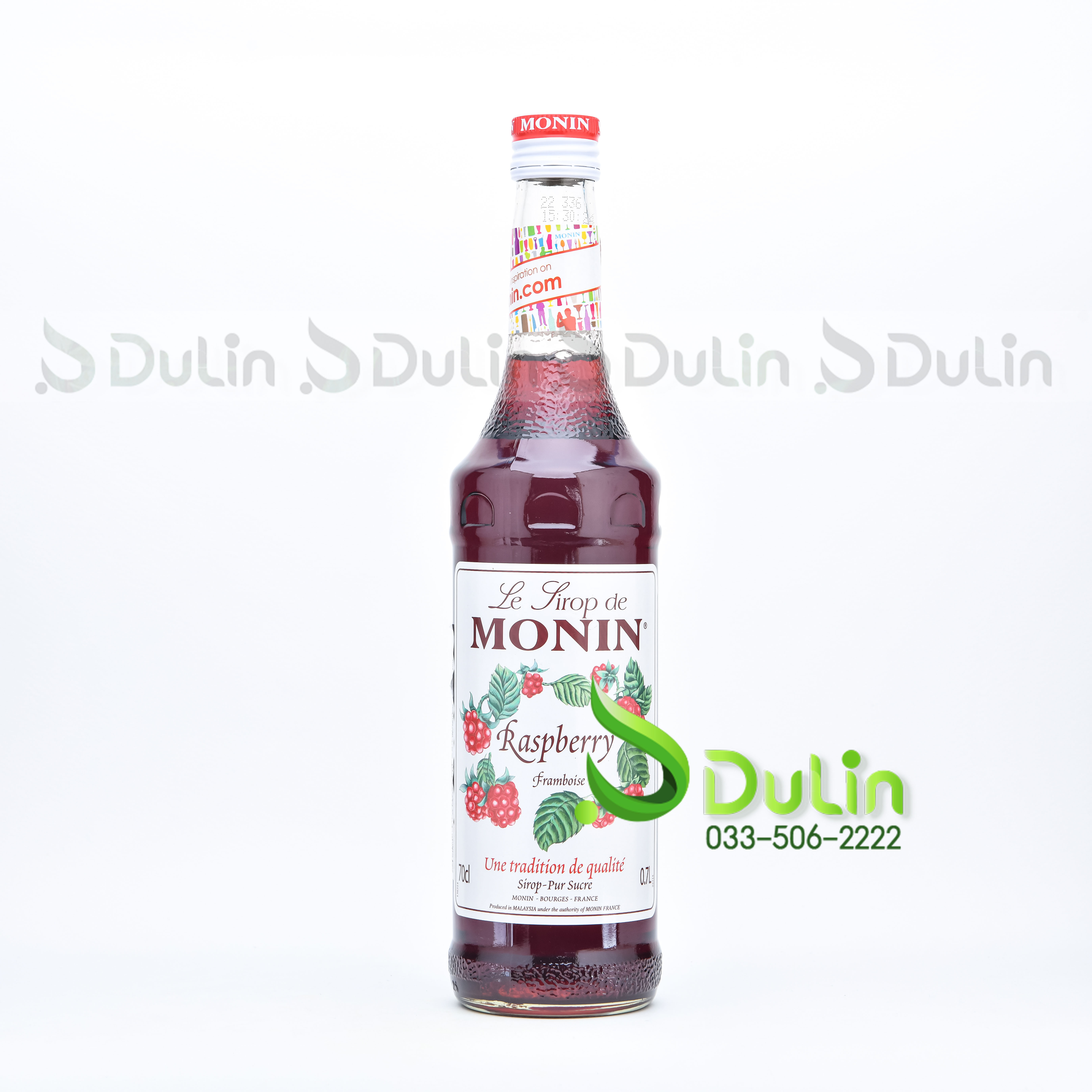 Siro MONIN Phúc bồn tử (Rasberry) 700ml 6 Chai/Thùng