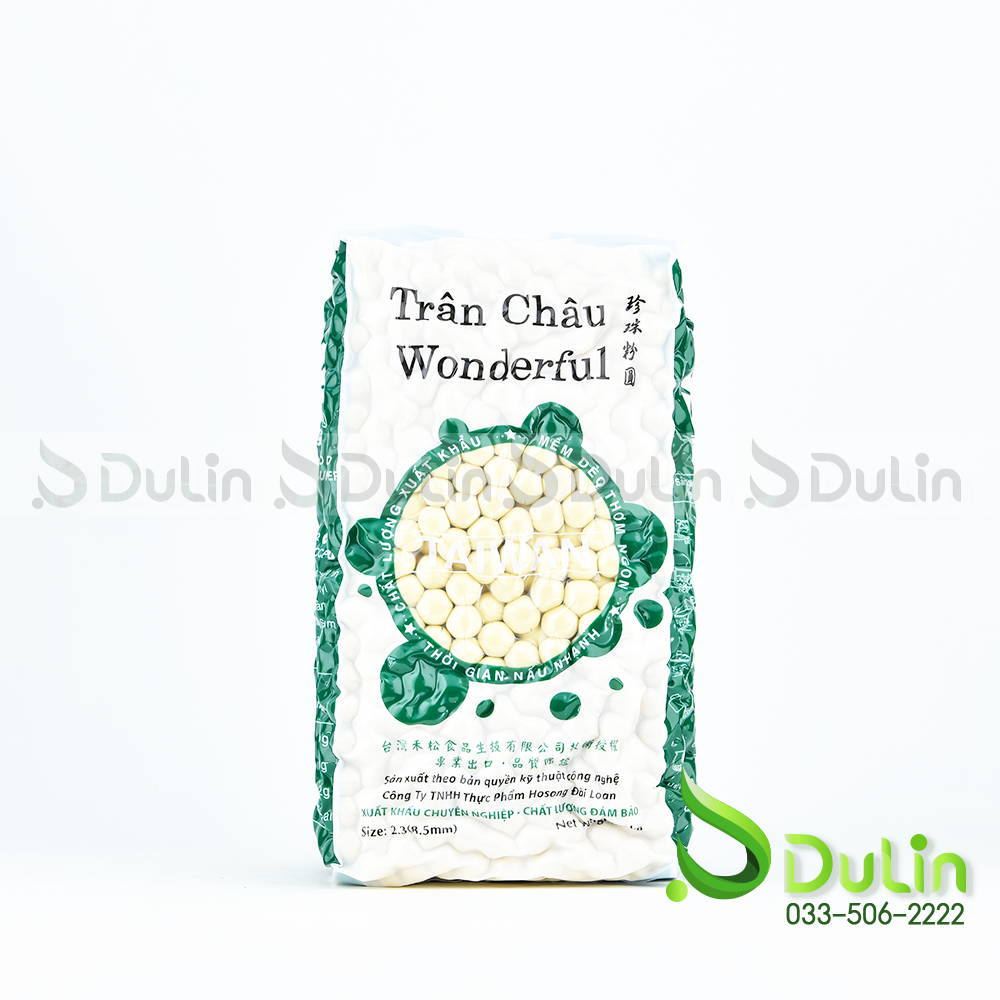 Trân châu WONDERFUL Hoàng Kim 2.3 1Kg 20 Gói/Thùng